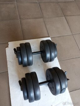 Plastové/cementové nakladacie jednorúčky  2x13 kg   -   NOVÉ - 7