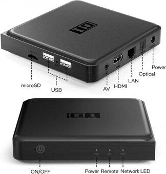 Google Certifikovaný Android TV Box KINHANK G1 WiFi6 4/32GB - 7