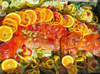 Chutné prasiatko pecene z oblohou - 7