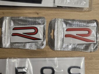 Rline logo znaky emblem R-line VW Volkswagen T-ROC - 7