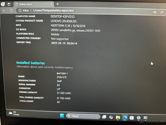 Lenovo ThinkPad T480s – 16GB RAM, výborná batéria - 7