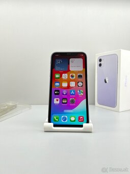 iPhone 11 PURPLE NOVÁ BATÉRIA 100%+PRÍSLUŠENSTVO - 7