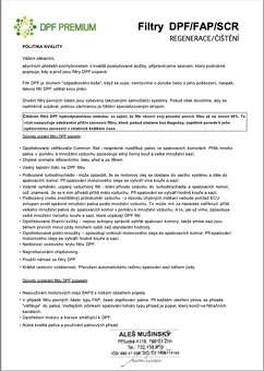 Filtr pevných částic číslo dílu 289B0-2F040 KIA Sportage - 7