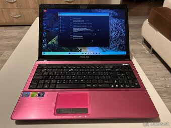 Asus K53sc ružový notebook s i5,8gb,128gb ssd,nvidia 520mx - 7