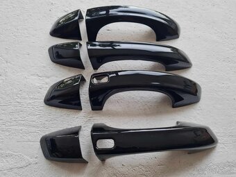 ČIERNE krytky klučiek - ŠKODA  VOLKSWAGEN  SEAT - 7