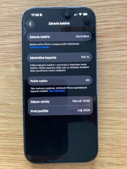 Iphone 17 256gb čierny - 7