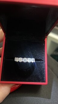 Zlatý diamantový prsteň 3,25 kt - 7