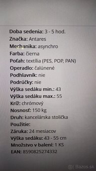 Kancelárska stolička - 7