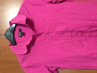 DKNY originál fuksia damske saty S/M - 7
