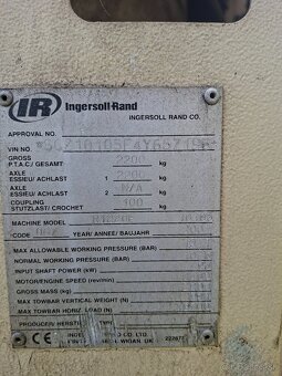 Predám skrutkový kompresor Ingersoll Rand R1220F – 93 kW, 12 - 7