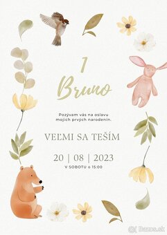 Grafika, svadobné oznámenia, promočné, narodeninové pozvánky - 7