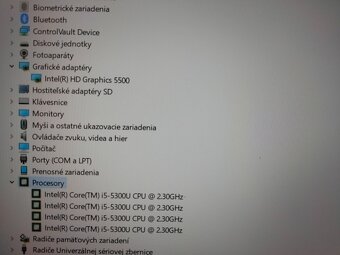 predám ntb Dell latitude e5450 /Intel core i5 / 4gb ram /ssd - 7