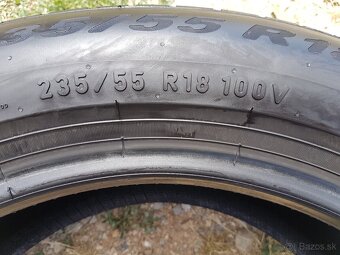 235/55 r18 letné pneumatiky 4ks Pirelli DOT2022 - 7