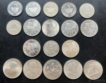 Strieborné mince RU a Rakúsko - 7