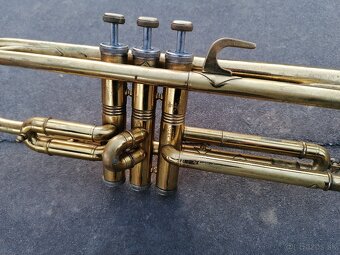 Predám starožitná trubka Cor ton - 7