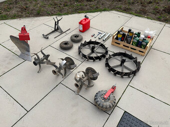 Predám kultivátor MS 16 + príslušenstvo - 7