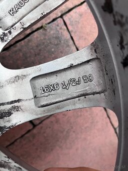 Orig.hliníkové disky Mazda R16, 5x114,3 - 7
