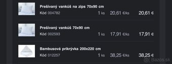 Bambusovy paplon a vankúše - 7