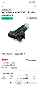 Parkside mini bruska - 7