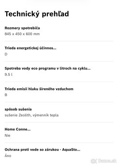 Bosch umyvacka 6.rada - 7