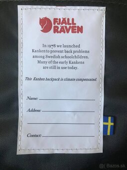 Batoh Fjällräven Kanken military s vínovými popruhmi - 7