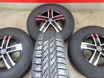 5x130 R16 C Fiat Ducato Karavan Dodávka komplet sada kol - 7