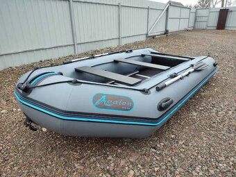 Nafukovací čln z vystuženého PVC ATK-350 Grey 44 val - 7