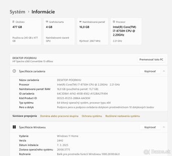 Notebook HP Spectre x360 15" 🔥 - 7