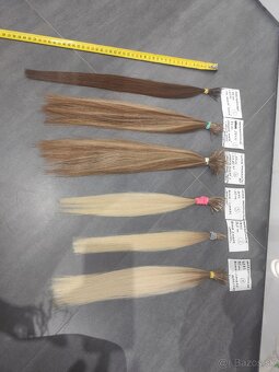 Predám ľudské vlasy na nadpájanie - 7