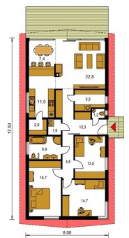 Novostavba rodinného domu Levice, časť Kalinčiakovo - 7