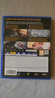 Predám PS4 (Playstation 4) hry_Resident Evil 7_Star Wars - 7