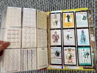 Vreckové kalendáriky rôzne - 72 ks - 7