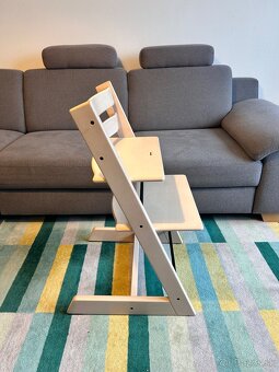 Stokke Tripp Trapp stolička - farba Whitewash - 7
