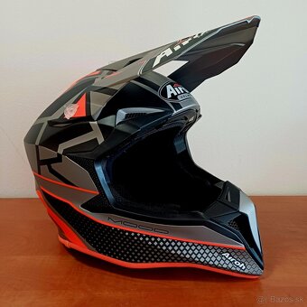 Motokrosová helma Fox V1 Revn / Airoh Wraap - 7