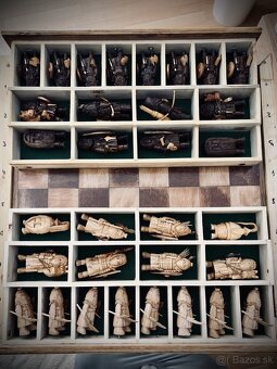 Drevené figúrky na šachovnicu - 7