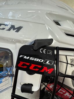 UPLNE NOVA PRILBA ELITE POLOPROFI CCM TACKS 210 S MRIEZKOU - 7