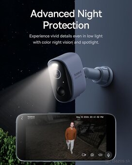 Baseus Security N1 2K Outdoor Camera Set of 2 - 7