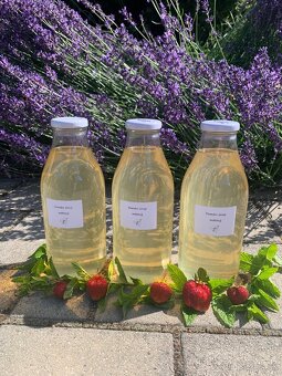 Domáci mätový a jahodový sirup - 7