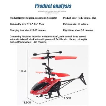 Helikoptéra na diaľkové ovládanie a disco guľa - 7