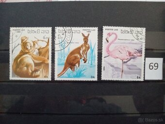 Poštové známky č.490 - ÁZIA IV. - 20 ks sérií - 7