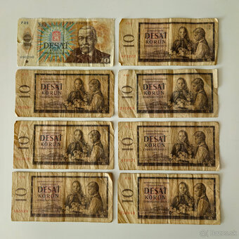 Československé staré bankovky - 7
