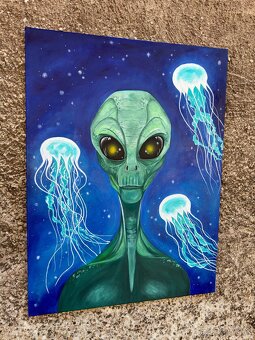 Ručne malovany obraz - 7