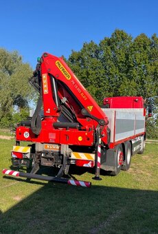 MAN TGS 26.500 - 6x2 - Valník + HR-PALFINGER PK 19.001 SLD - 7