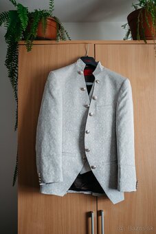 Svadobný oblek - Svetlý barokový štýl - 7