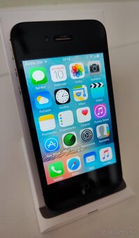 Predám funkčný Iphone 4s 16gb v super stave - 7