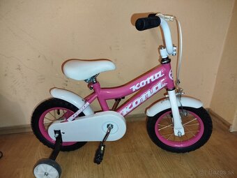 Dievčenský bicykel 12 ružový. - 7