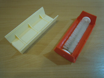 Ručná kefa na omrvinky - retro - 7