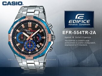 hodinky CASIO Limited edicion F1 Toro rosso Scuderia. - 7