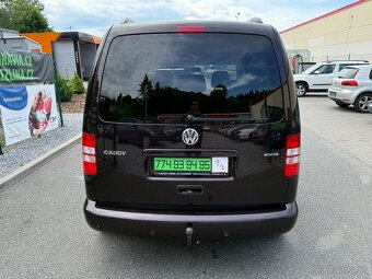 ► VW CADDY 1,6 MPI BEN/LPG - 75 kW, PARK. SENZORY ◄ - 7