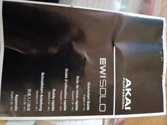 AKAI EWI Solo – elektronický dychový nástroj (klarinet) - 7